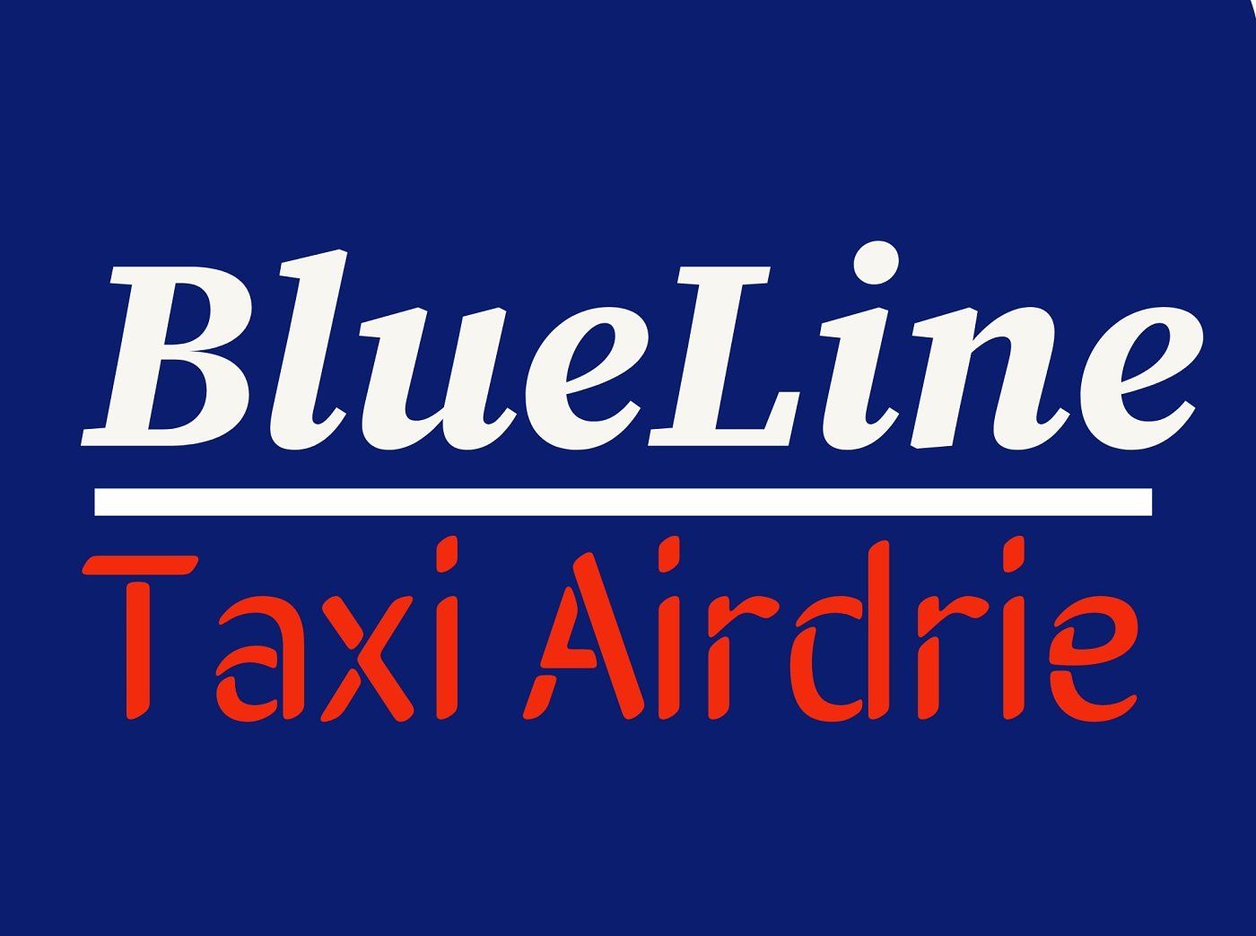 Airdrie taxi services by Blueline cabs in Airdrie, Alberta Canada.